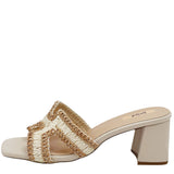 GINEVRA CIABATTE CON TACCO SS25