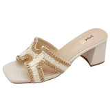 GINEVRA CIABATTE CON TACCO SS25